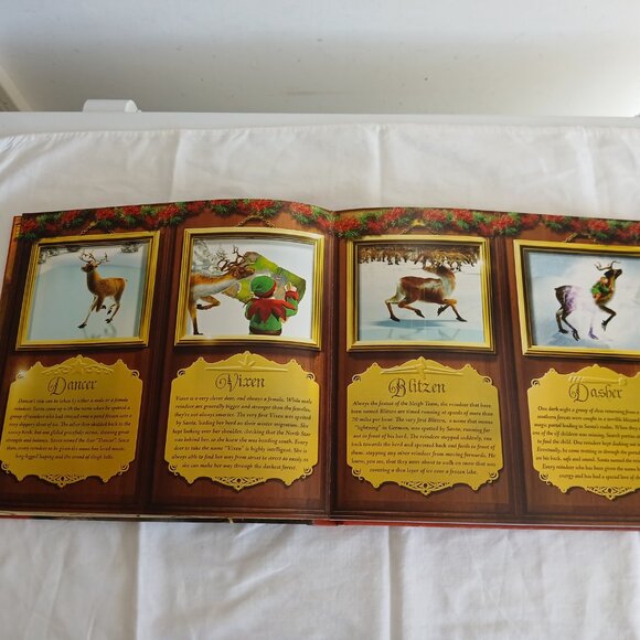 Santa's Reindeer Hardcover Christmas Book by Rod Green 2007 - Picture 10 of 16